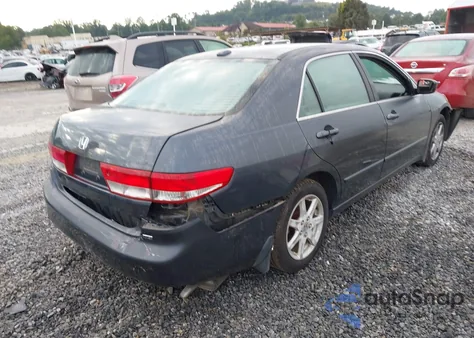 2004 Honda Accord 3.0 Ex из США, поврежденный, VIN 1HGCM66524A040167